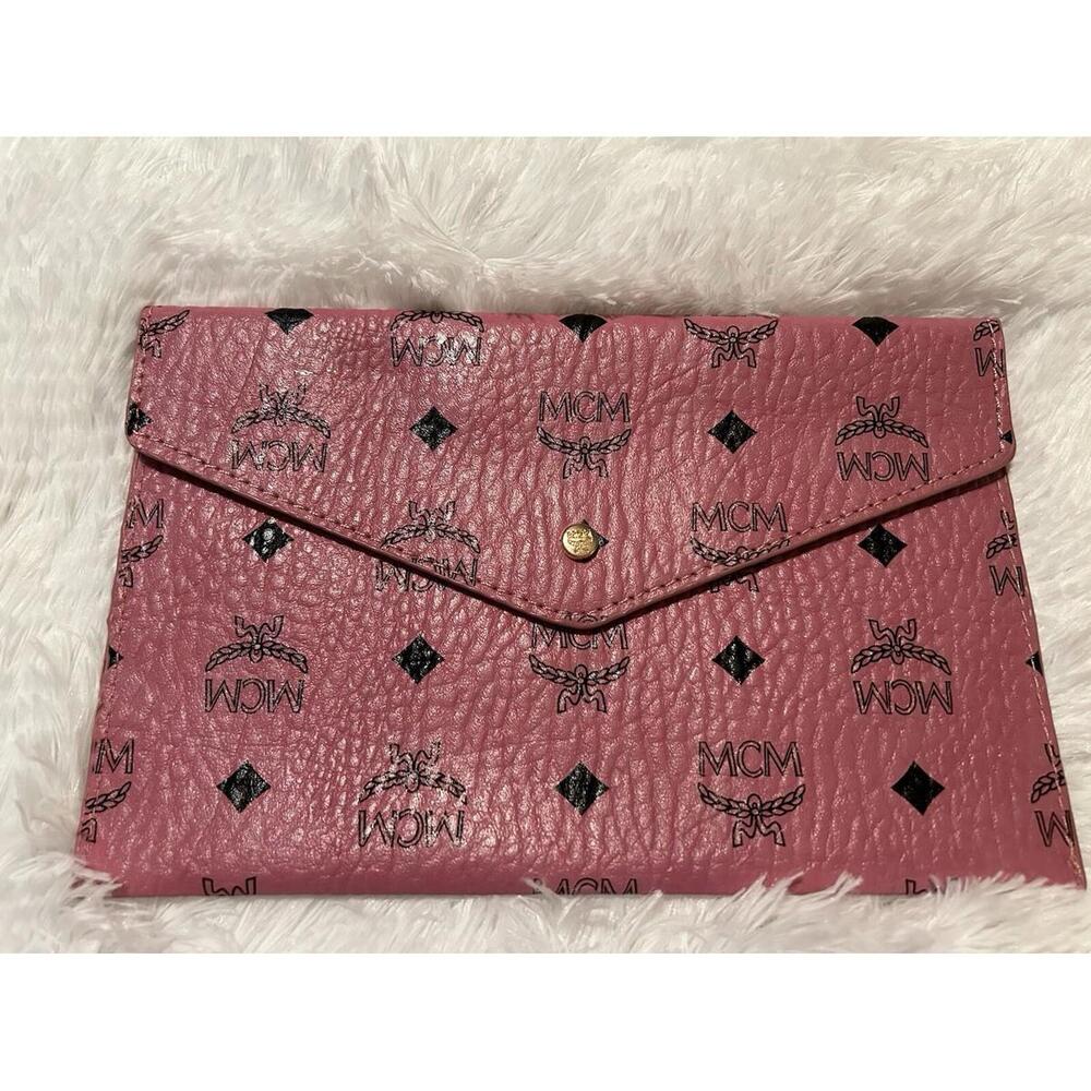 MCM Leather Clutch NWOT